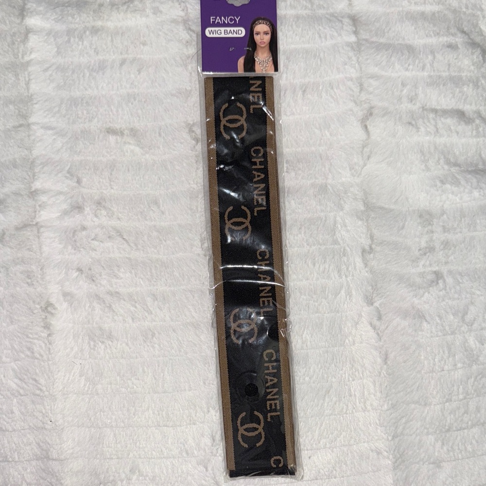 🖤🤎Black and Gold Logo Hairband🤎🖤